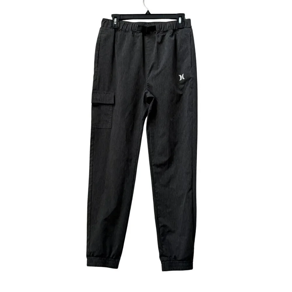 NEW Hurley Boys Cargo Jogger Pants & Tee Set Sz. XL